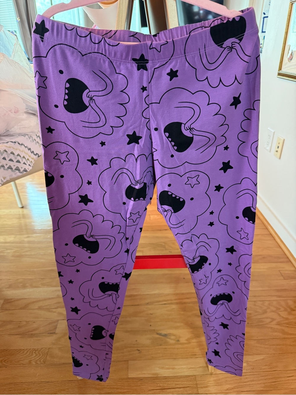 WeLoveFine Adventure Time Lumpy Space Princess Leggings L LSP Cartoon Network